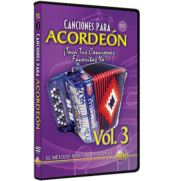 DURC - ALBUM DVD ACORDEON CANCIONES PARA ACORDEON VOL 3